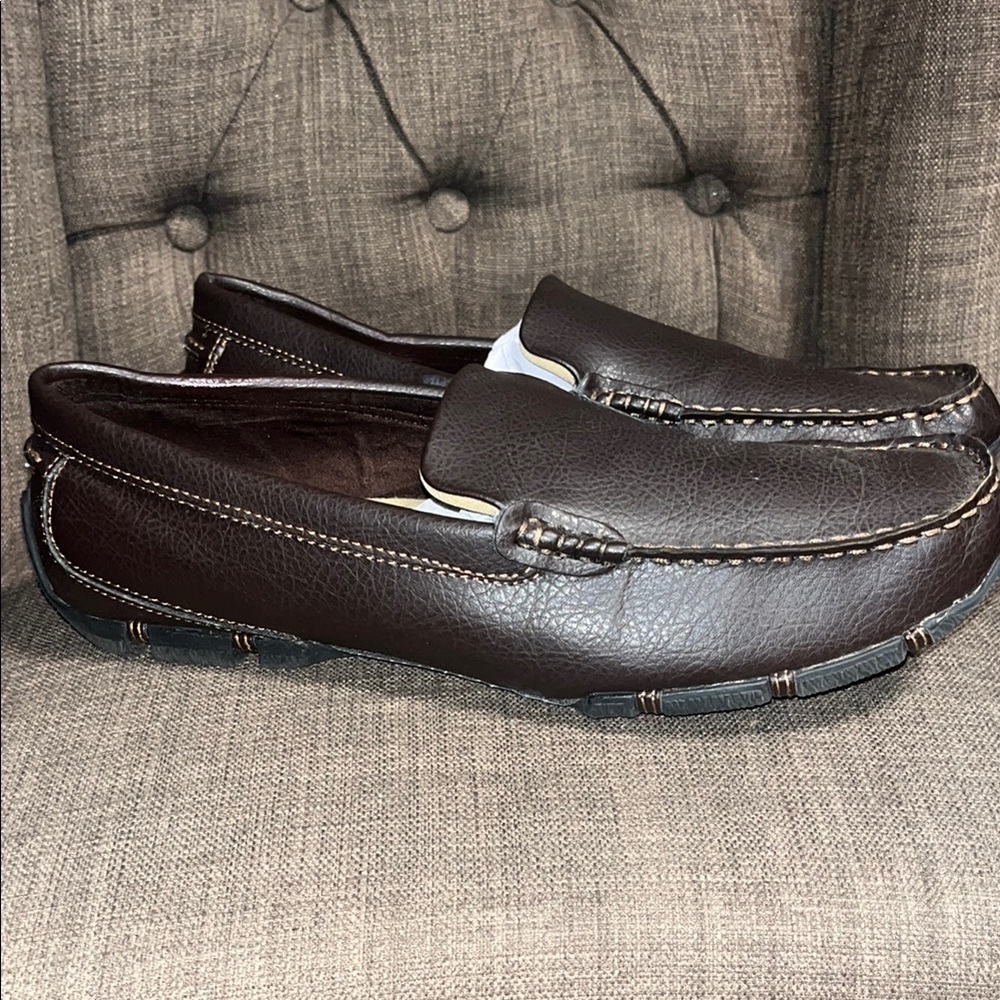 Antonio Zengara Salvo Men's Brown Loafers size 11